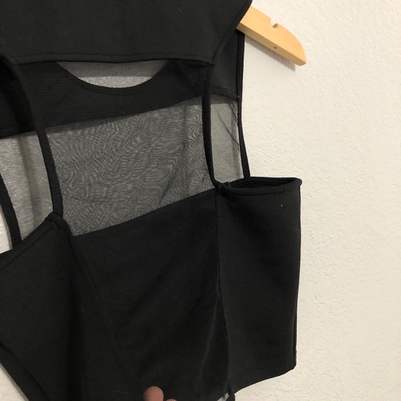 silence + noise Urban Outfitters sheer top small - Picture 3 of 4